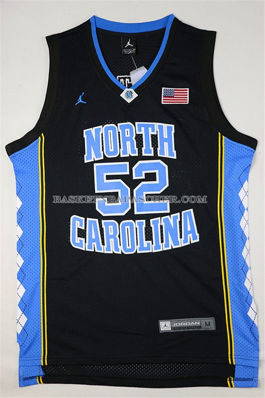 Maillot NCAA Universidad de Carolina del Norte Worthy Noir